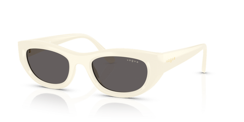 Vogue Eyewear VO5616S in Full Ivory / Black Smoke - Alternate View