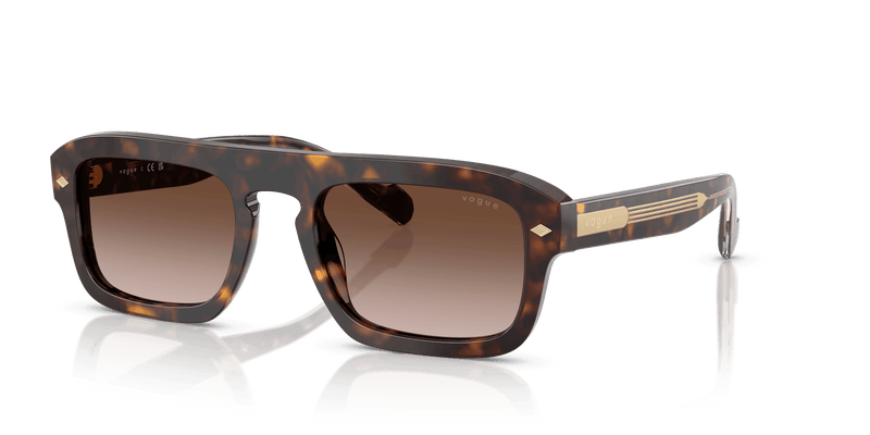 Vogue Eyewear VO5620S in Dark Havana / Gradient Brown (W65613) - Alternate View