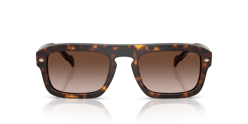 Vogue Eyewear VO5620S in Dark Havana / Gradient Brown (W65613) - Alternate View