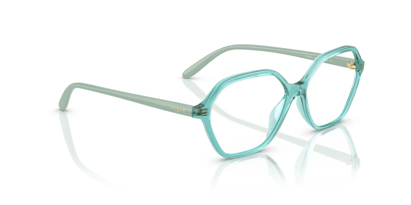 Vogue Eyewear VO5622 in Transparent Torquoise (3192) - Alternate View