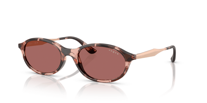 Vogue Eyewear VO5625S in Rose Havana / Dark Violet (319969) - Alternate View