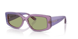 Transparent Pearl Purple / Green (323682)
