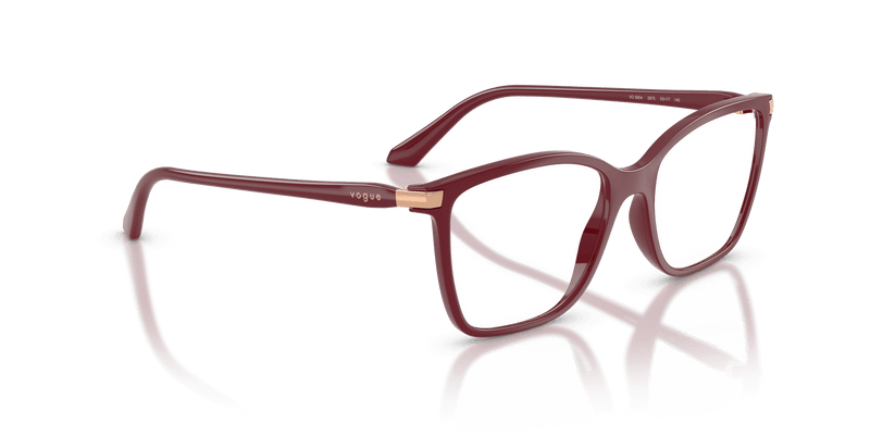 Vogue Eyewear VO5654 in Full Cherry (2875) - Back View