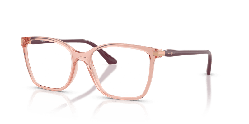 Vogue Eyewear VO5654 in Transparent Dark Pink (2864) - Alternate View