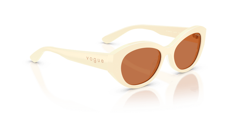 Vogue Eyewear VO5659SU in Full Ivory / Brown (316773) - Alternate View