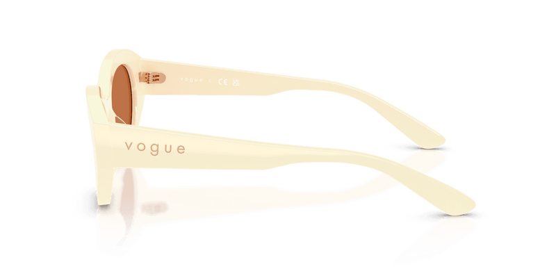 Vogue Eyewear VO5659SU in Full Ivory / Brown (316773) - Alternate View