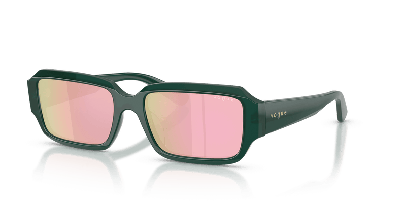 Vogue Eyewear VO5693SU in Opal Green / Grey Mirror Yellow Rose (32824Z) - Alternate View