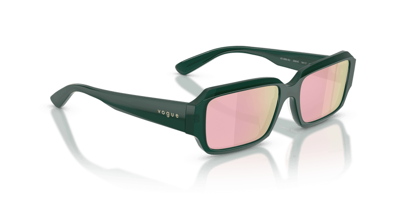 Vogue Eyewear VO5693SU in Opal Green / Grey Mirror Yellow Rose (32824Z) - Alternate View