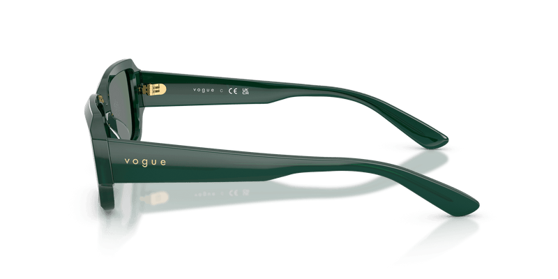 Vogue Eyewear VO5693SU in Opal Green / Grey Mirror Yellow Rose (32824Z) - Alternate View