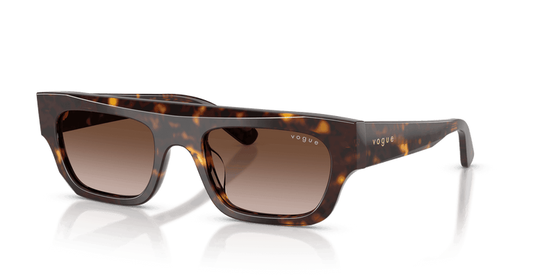Vogue Eyewear VO5694SU in Dark Havana / Gradient Brown (W65613) - Alternate View