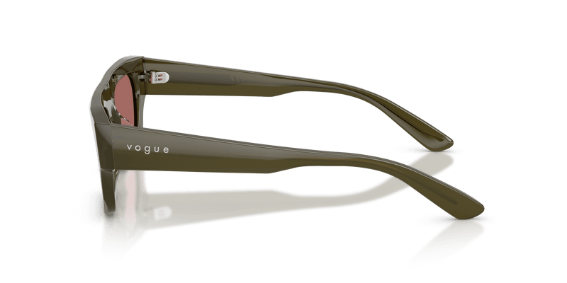 Vogue Eyewear VO5694SU in Opal Olive Green / Dark Purple (328869) - Alternate View