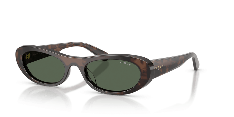 Vogue Eyewear VO5695SU in Milky Brown Havana / Dark Green (327971) - Alternate View