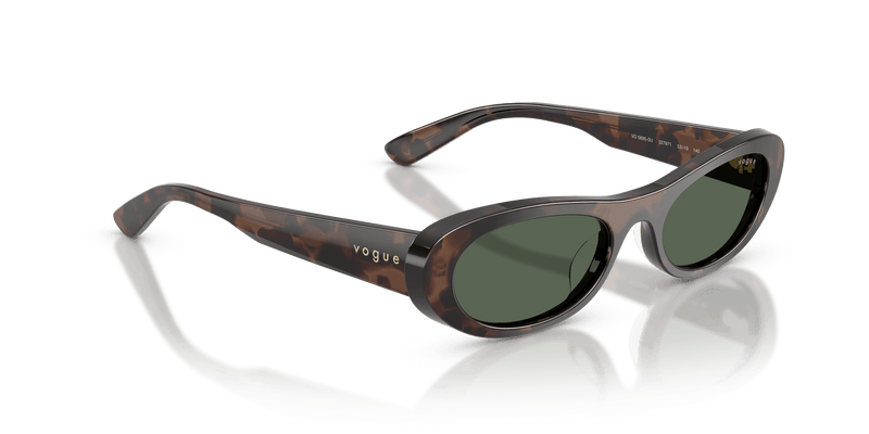 Vogue Eyewear VO5695SU in Milky Brown Havana / Dark Green (327971) - Alternate View