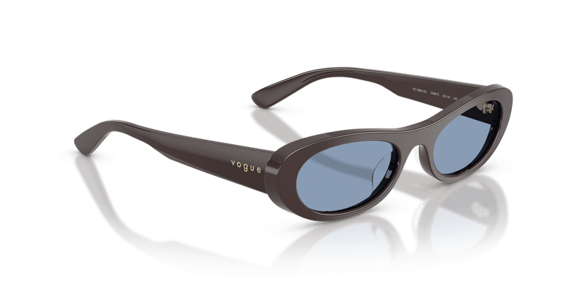 Vogue Eyewear VO5695SU in Moka / Light Blue (326972) - Back View