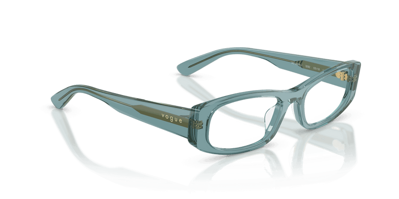 Vogue Eyewear VO5699U in Transparent Blue (3292) - Alternate View