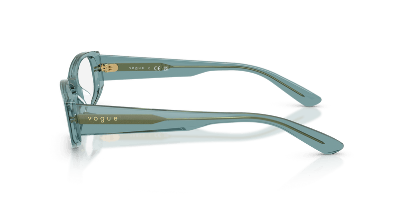 Vogue Eyewear VO5699U in Transparent Blue (3292) - Alternate View