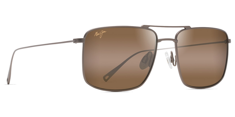 Maui Jim Aeko in Satin Sepia / HCL® Bronze (H886-01) - Temple Detail