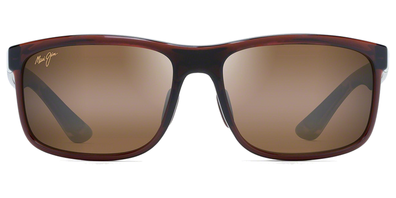 Maui Jim Huelo in Translucent Rootbeer / HCL® Bronze (H449-01) - Temple Detail