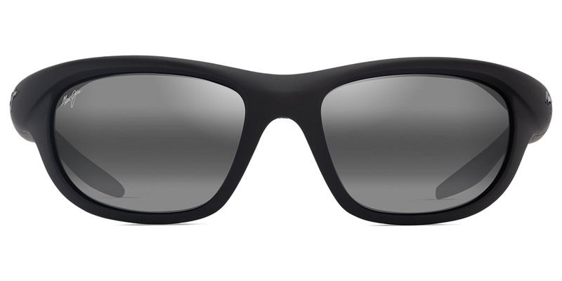Maui Jim Haulani in Matte Black / Neutral Grey (349-02) - Front View