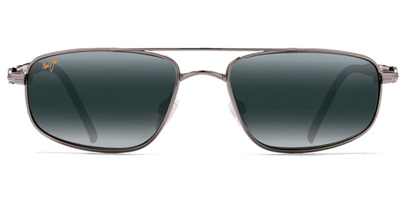 Maui Jim Kahuna in Gunmetal / Neutral Grey (162-02) - Front View