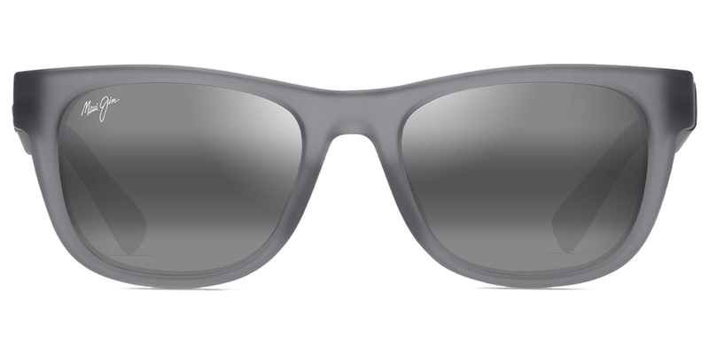 Maui Jim Kaulike in Matte Transparent Grey / Neutral Grey (687-14) - Temple Detail