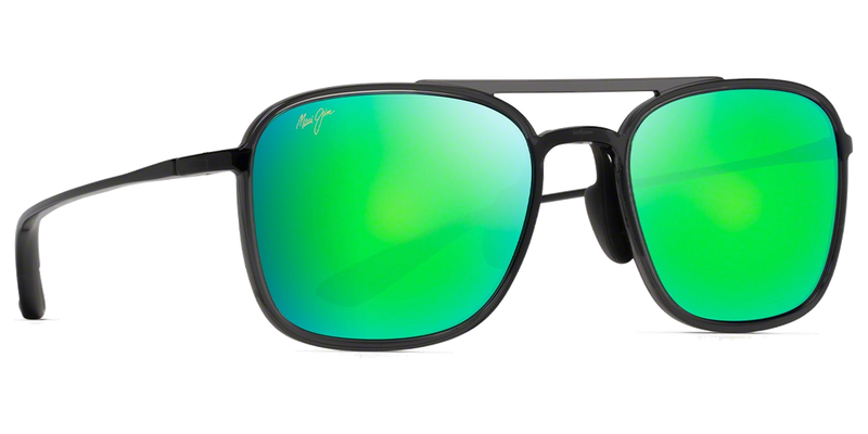 Maui Jim Keokea in Translucent Grey / MAUIGreen® (GM447-11) - Side View