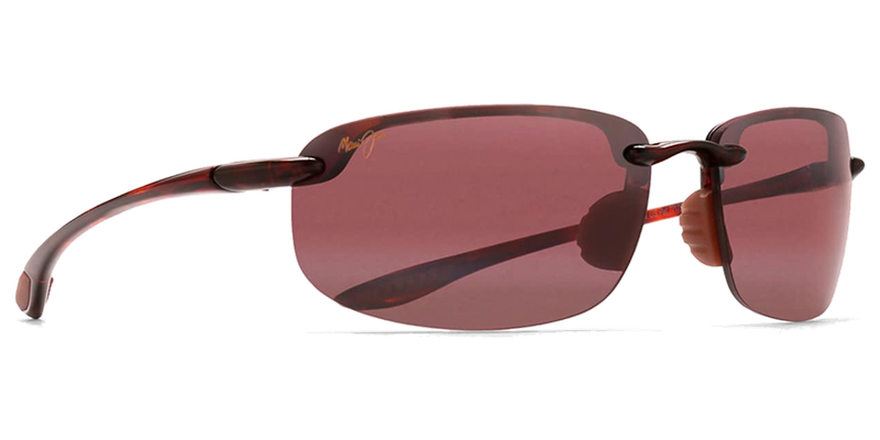 Maui Jim Ho‘okipa in Tortoise / Maui Rose® (R407-10) - Temple Detail
