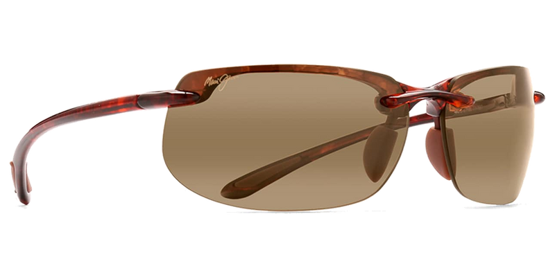 Maui Jim Banyans in Tortoise / HCL® Bronze (H412-10) - Temple Detail