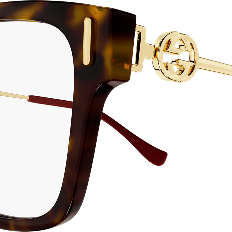 Gucci GG1204O in Black (002) - Temple Detail