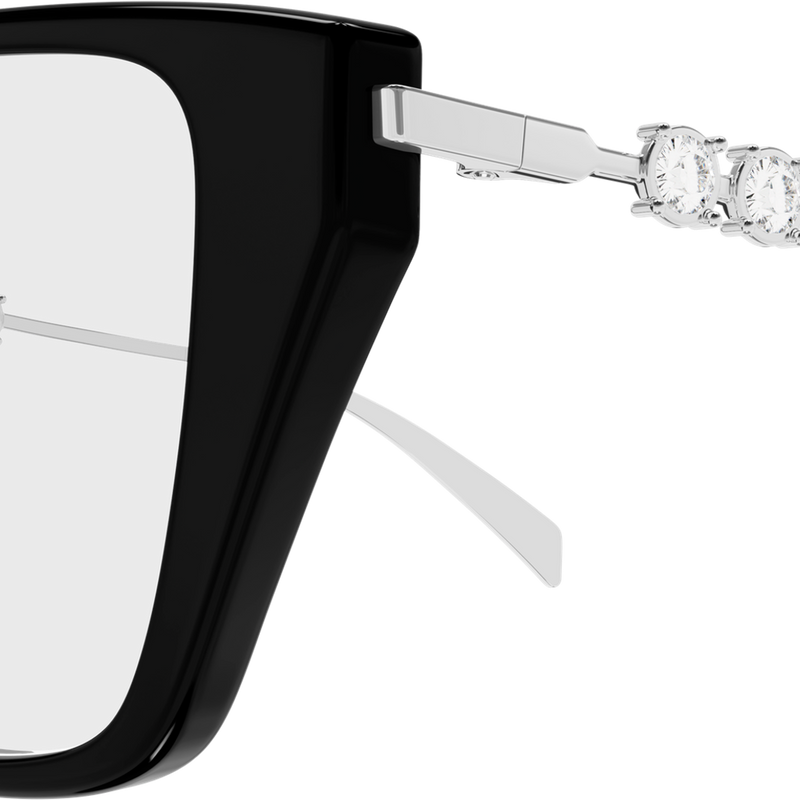 Gucci GG1969O in Black (002) - Temple Detail