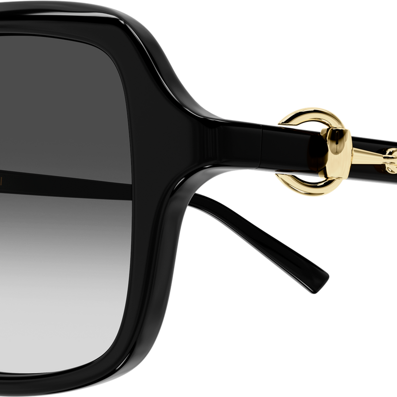 Gucci GG2052S in Black (007) - Back View
