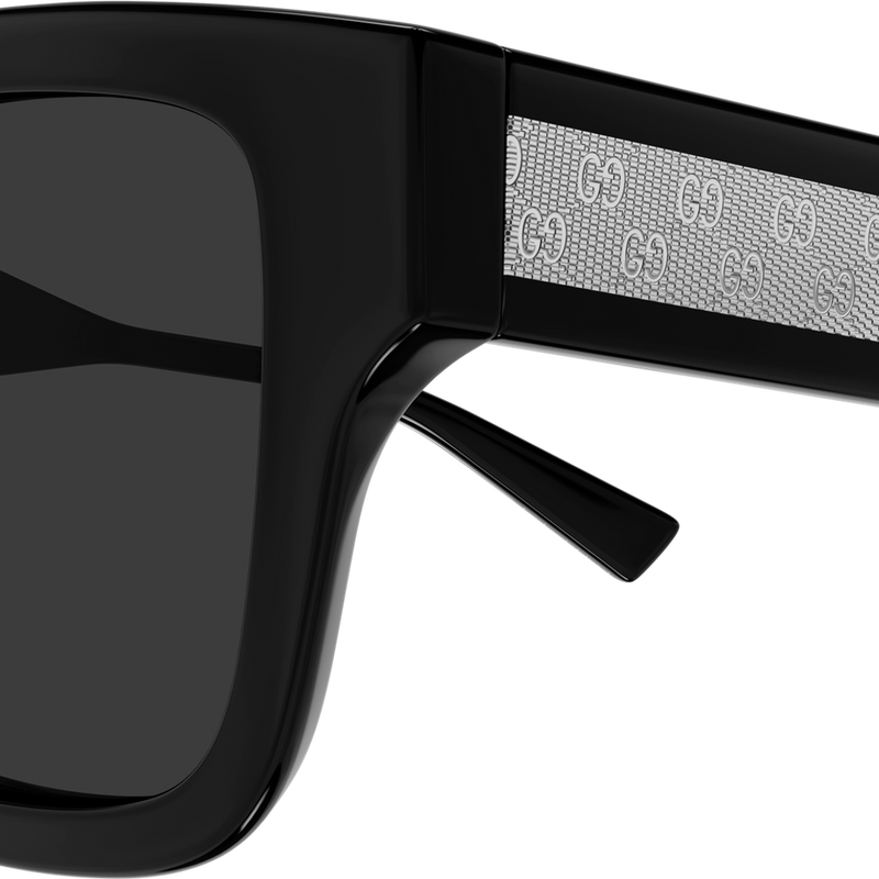 Gucci GG2072SA in Black (001) - Back View