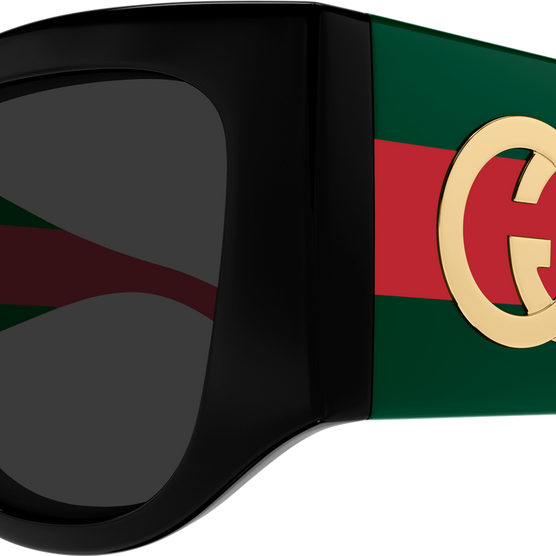 Gucci GG2115S in Black (001) - Back View