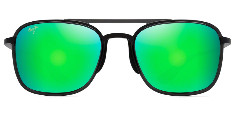 Maui Jim Keokea in Translucent Grey / MAUIGreen® (GM447-11) - Front View
