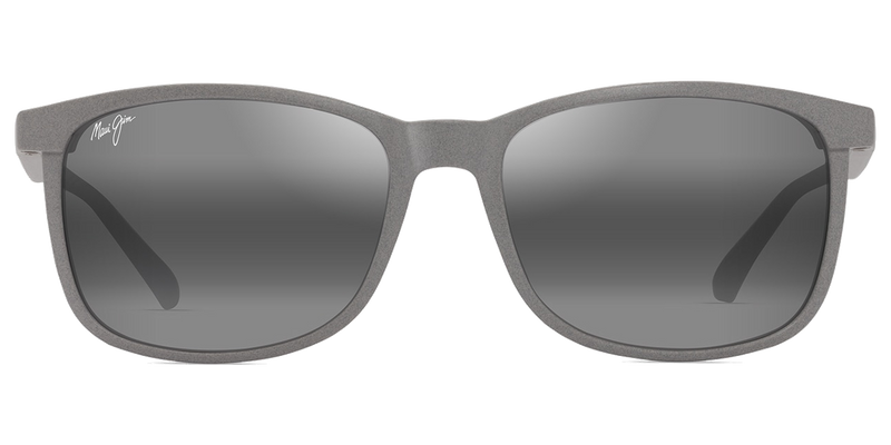 Maui Jim Hulili in Matte Gray / Neutral Grey (672-14) - Temple Detail