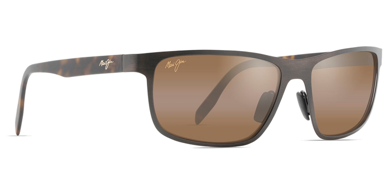 Maui Jim Anemone in Brushed Chocolate / HCL® Bronze (H606-01) - Temple Detail