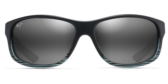 Maui Jim Kaiwi Channel - Grey Black Stripe / Neutral Grey (840-11D)