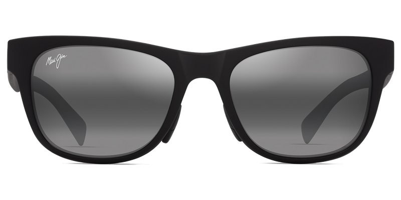 Maui Jim Kapeau in Matte Black / Neutral Grey (684-02) - Front View
