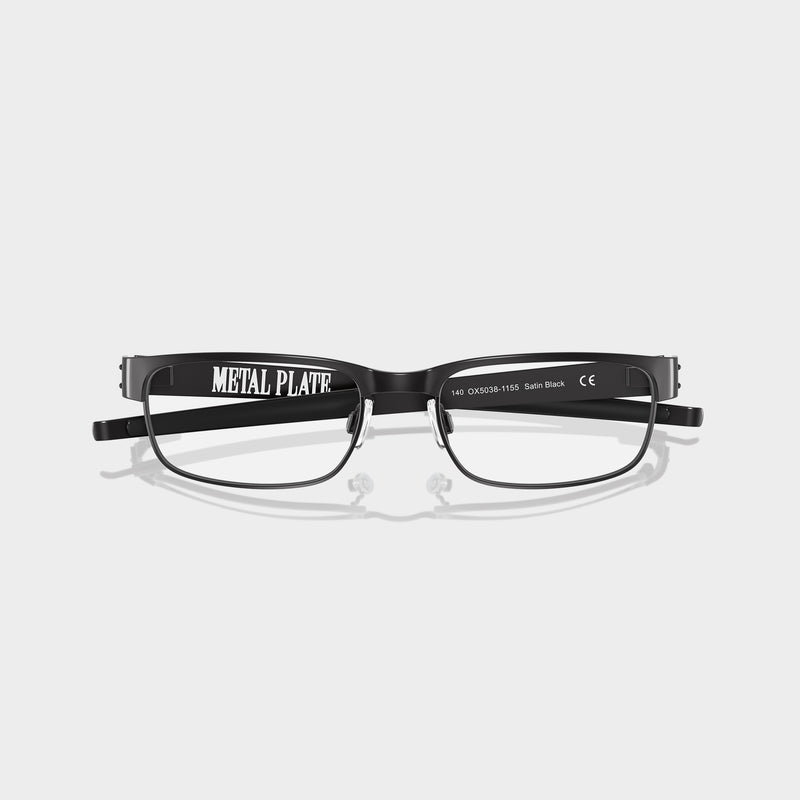 Oakley Metal Plate OX5038 in Satin black - Front View