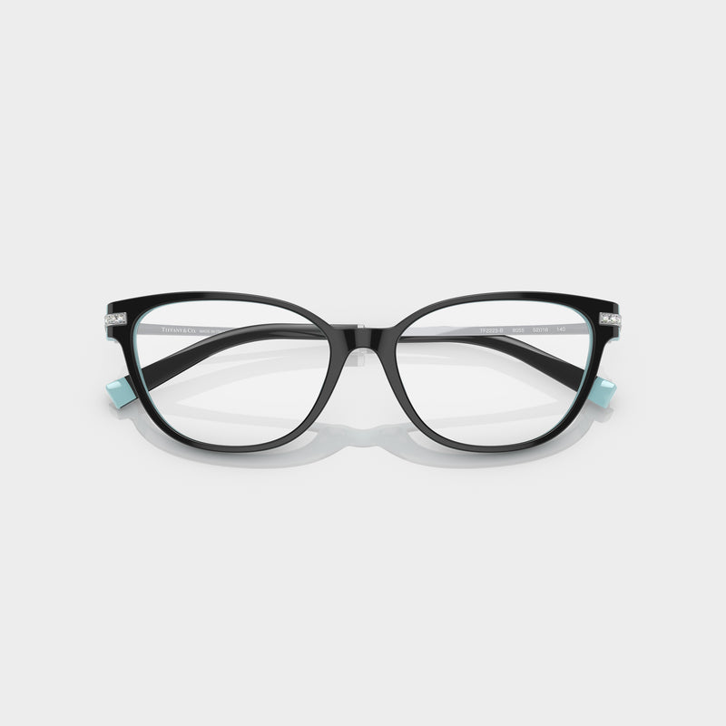 Tiffany & Co TF2223B in Black - Front View