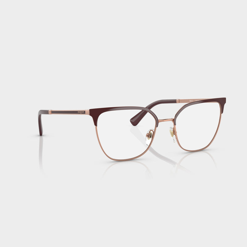 Vogue VO4249 in Bordeaux/rose gold - Front View