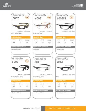 Eyesafe frame catalogue 2025, page 12