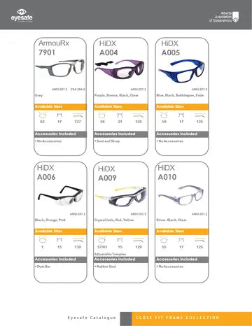 Eyesafe frame catalogue 2025, page 15