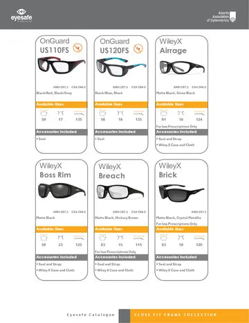 Eyesafe frame catalogue 2025, page 18