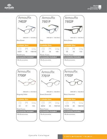 Eyesafe frame catalogue 2025, page 32